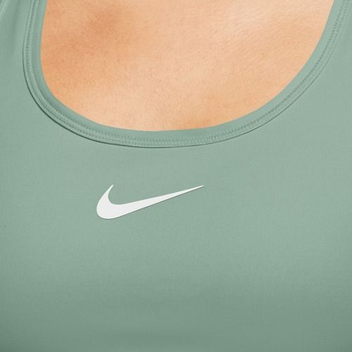 Fitness podprsenka Nike Swoosh Medium Support steam/white