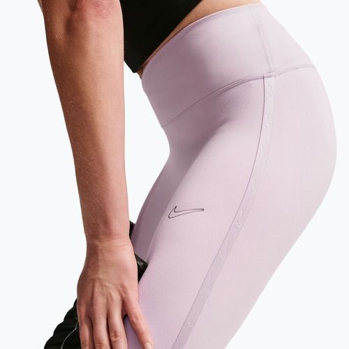 Dámske legíny Nike One High-Waisted Seamless platinum violet