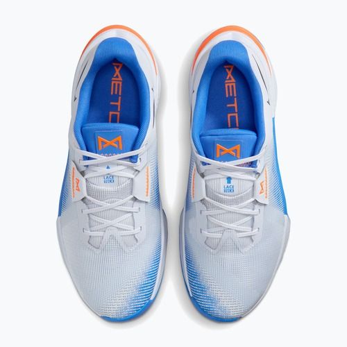 Pánske tréningové topánky Nike Metcon 10 football grey/blue crystal/midnight navy