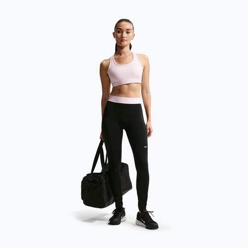 Dámske legíny Nike Pro Mid-Rise Full black/pink foam/white