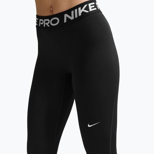 Dámske legíny Nike Pro Mid-Rise Full black/white