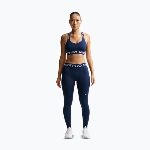 Dámske legíny Nike Pro Mid-Rise Full midnight navy/white