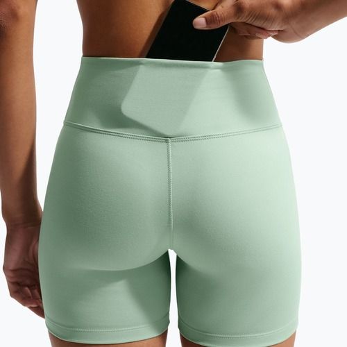 Dámske šortky Nike One High-Waisted Biker 5" steam/white