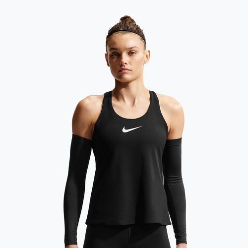 Dámske tréningové tričko Nike Pro Dri-Fit TT black/white/metallic silver