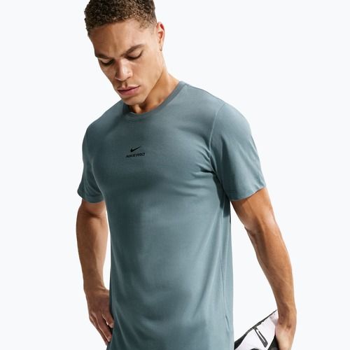 Pánske tréningové tričko Nike Pro Dri-Fit mineral slate/black