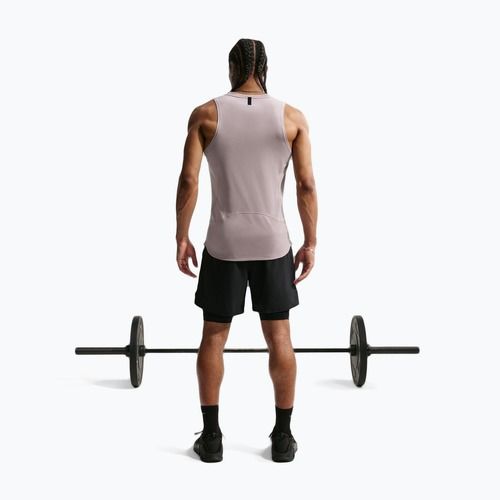 Pánske tréningové tričko Nike Pro Training Dri-Fit light violet ore/black
