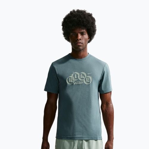 Pánske tréningové tričko Nike Hyverse Dri-Fit Training mineral slate/steam