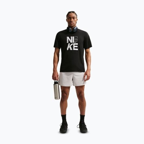 Pánske tréningové tričko Nike Hyverse Dri-Fit Persian black/white