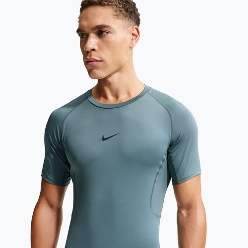 Pánske tréningové tričko Nike Pro Dri-Fit Tight Fitness mineral slate/black