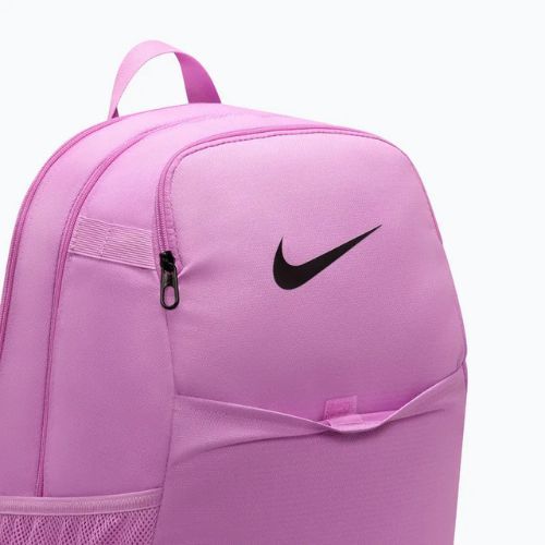Batoh Nike Brasilia 24 l light magenta/black/black