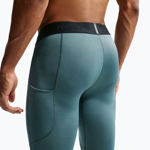 Pánske tréningové legíny Nike Pro Dri-Fit 3/4 Tight Fitness mineral slate/black