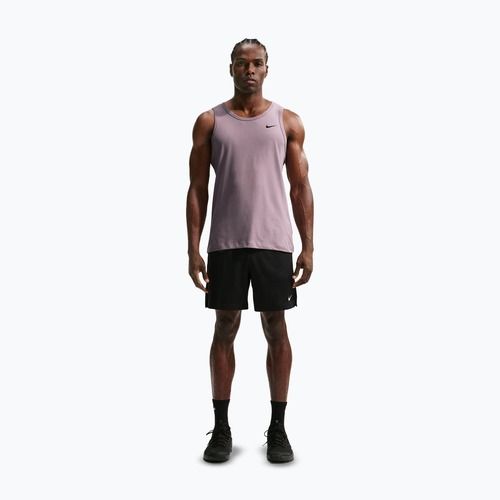 Pánske tréningové tričko Nike Dri-Fit TT light violet ore/black