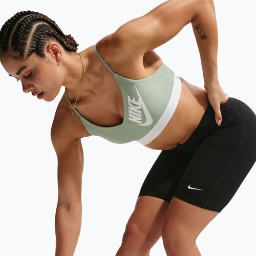 Fitness podprsenka Nike Indy Light Support steam/white/barely green