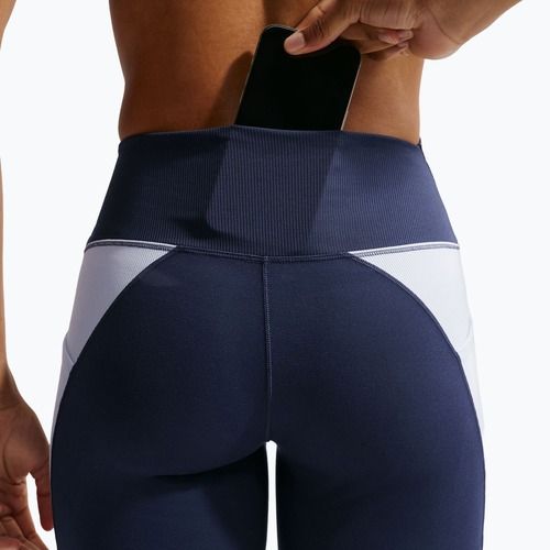Dámske šortky Nike One High Waisted Biker 5" midnight navy/hydrogen blue/white