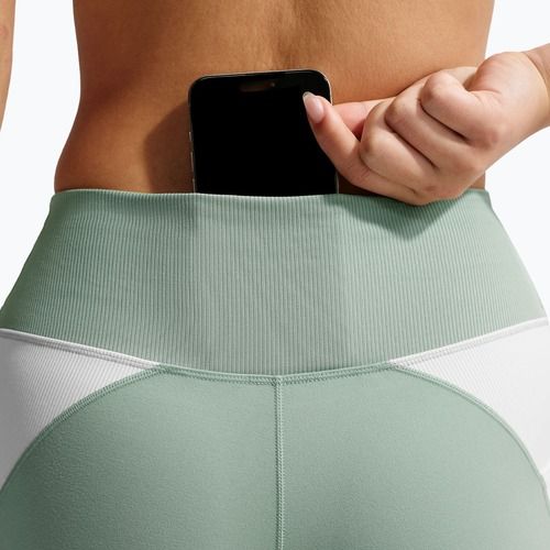 Dámske šortky Nike One High Waisted Biker 5" steam/white/white