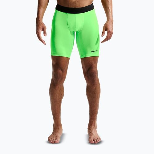 Pánske tréningové šortky Nike Pro Dri-Fit Fitness Long green strike/black