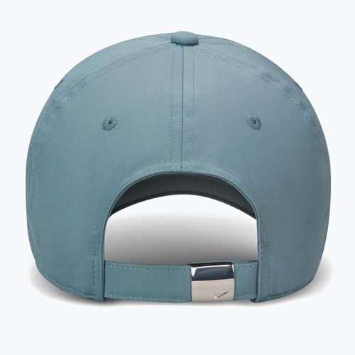 Šiltovka Nike Dri-Fit Club Unstructured Metal Swoosh Mineral slate/metallic silver