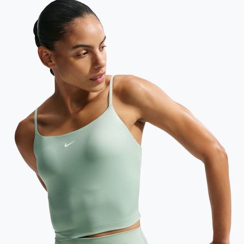 Dámske tréningové tričko Nike One Medium Support steam/white