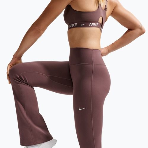 Dámske legíny Nike One High Waisted Flared tattoo/white