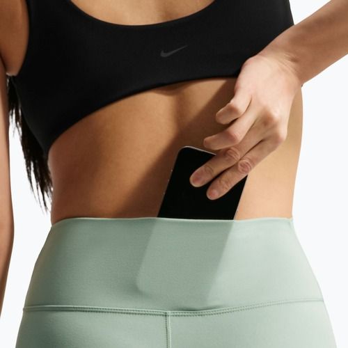 Dámske legíny Nike One High Waisted Flared steam/white