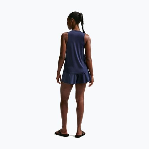 Dámske tréningové tričko Nike One Classic Dri-Fit midnight navy/white