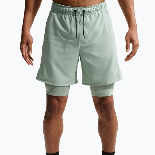 Pánske šortky Nike Unlimited 2in1 Dri-Fit 7" steam/steam/black/steam