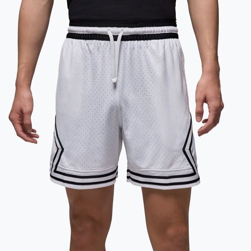 Pánske basketbalové šortky Nike Jordan Mesh Diamond 4" white/black/black