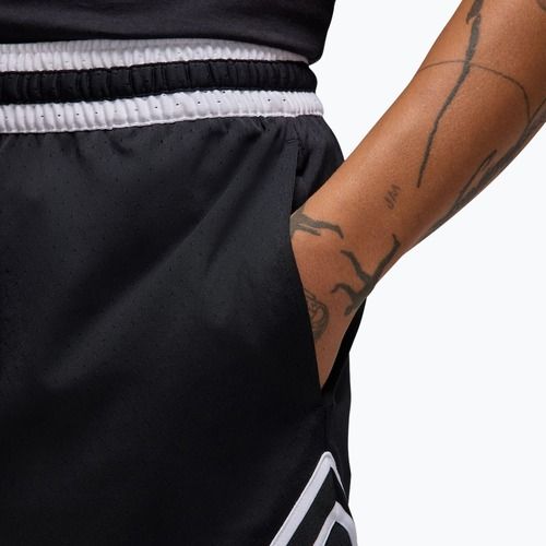 Pánske basketbalové šortky Jordan Mesh Diamond 4" black/white/white