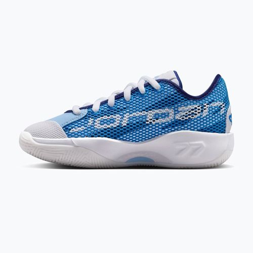 Detské basketbalové topánky Nike Jordan Luka 77 GS Jr white/signal blue/psychic blue