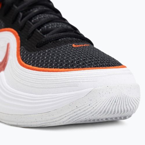 Pánske basketbalové topánky Nike Precision 8 Low black/white/picante red