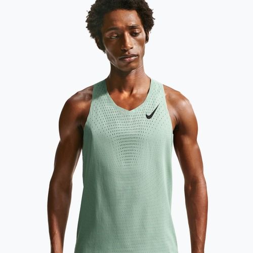 Pánske bežecké tričko Nike AeroSwift Dri-Fit ADV steam/black