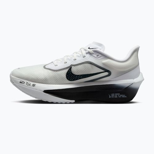 Pánske bežecké topánky Nike Zoom Fly 6 white/smoke grey/metallic silver/black