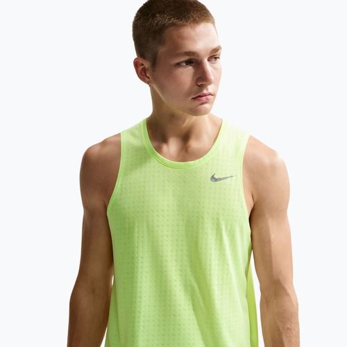Pánske bežecké tričko Nike Miler Breathe volt ice