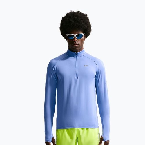 Pánska bežecká mikina Nike Stride 1/4 Zip Dri-Fit royal pulse