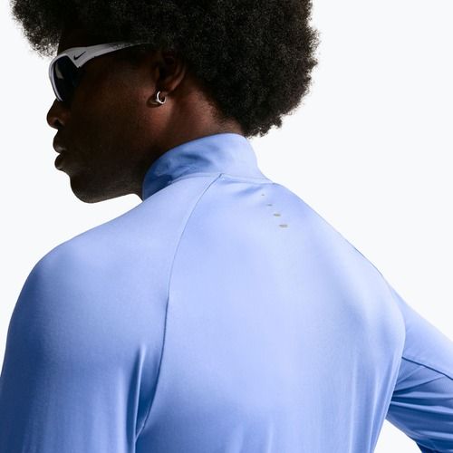 Pánska bežecká mikina Nike Stride 1/4 Zip Dri-Fit royal pulse