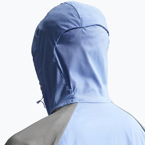 Pánska bežecká bunda Nike Impossibly Light Windrunner total orange/royal pulse/smoke grey
