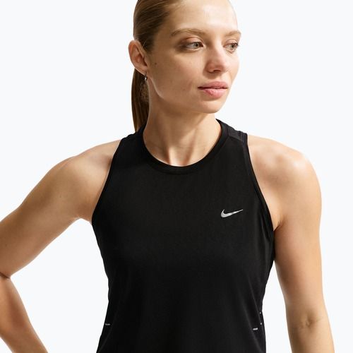 Dámske bežecké tričko Nike Swift Breathe Dri-Fit black/black/white