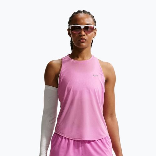 Dámske bežecké tričko Nike Swift Breathe Dri-Fit light magenta/photon dust