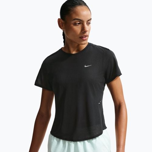 Dámske bežecké tričko Nike Swift Breathe Dri-Fit black/photon dust/white