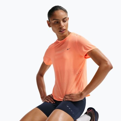 Dámske bežecké tričko Nike Swift Breathe Dri-Fit orange pulse/photon dust
