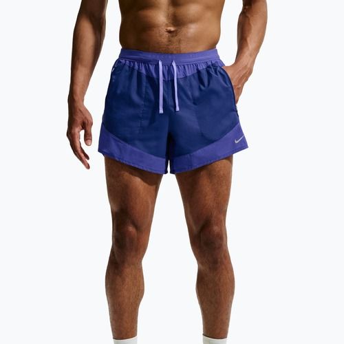 Pánske bežecké šortky Nike Stride Dri-Fit Brief-Lined 5" deep royal blue/lapis