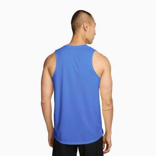 Pánske bežecké tričko Nike Miler Dri-Fit royal pulse