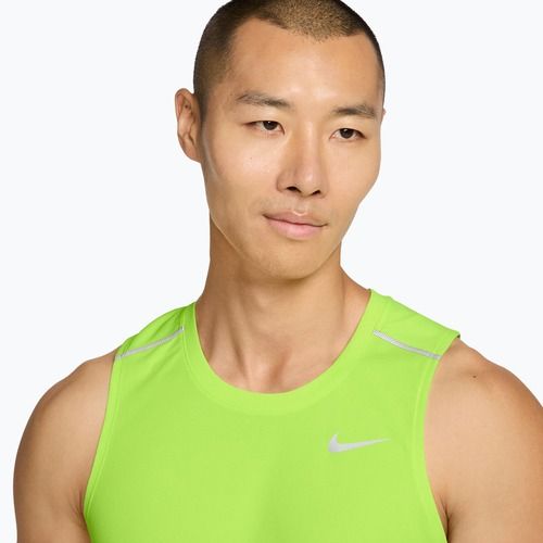 Pánske bežecké tričko Nike Miler Dri-Fit volt ice