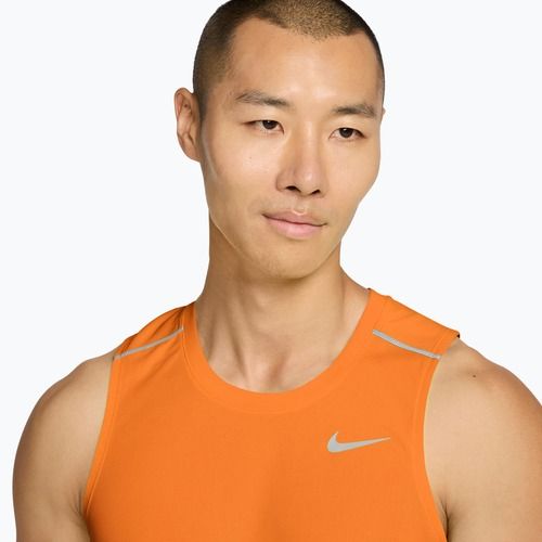 Pánske bežecké tričko Nike Miler Dri-Fit total orange