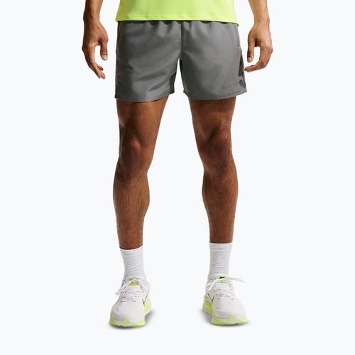 Pánske bežecké šortky Nike Miler Dri-Fit 2in1 5" smoke grey/smoke grey