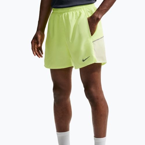 Pánske bežecké šortky Nike Miler Dri-Fit 2in1 5" volt ice/barely volt