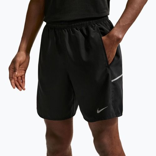 Pánske bežecké šortky Nike Miler Dri-Fit 2in1 7" black/black