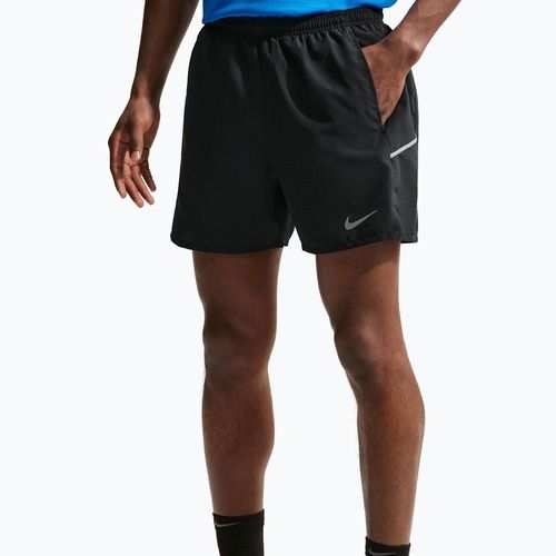 Pánske šortky Nike Miler Dri-Fit Brief Lined 5" black/black
