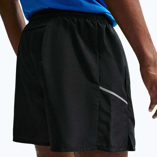 Pánske šortky Nike Miler Dri-Fit Brief Lined 5" black/black