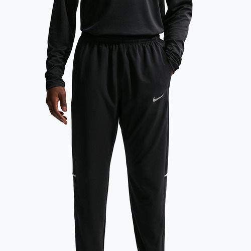 Pánske bežecké nohavice Nike Miler Dri-Fit Woven black/black